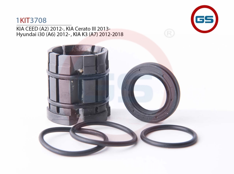 1KIT3708 Ремкомплект рулевой рейки Hyundai i30 2012-2017, KIA Cerato III 2013-2018