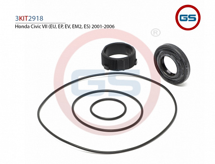 3KIT2918 Ремкомплект рулевой рейки Honda Civic VII 2001-2006