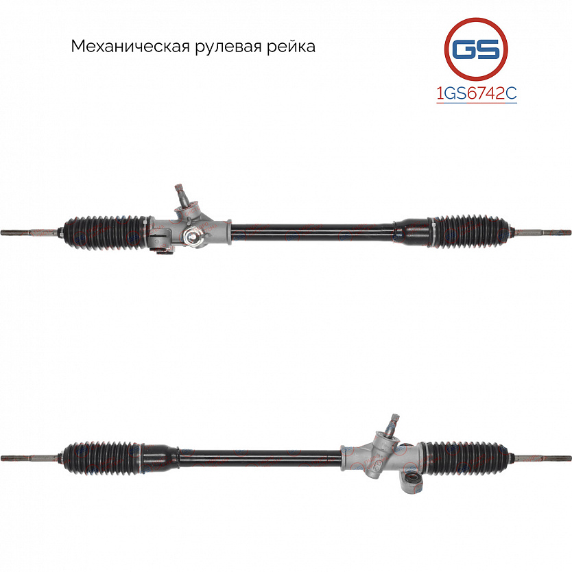 1GS6742C Рулевая рейка Toyota Echo 1999-2006, Toyota Yaris Verso 1999-2005