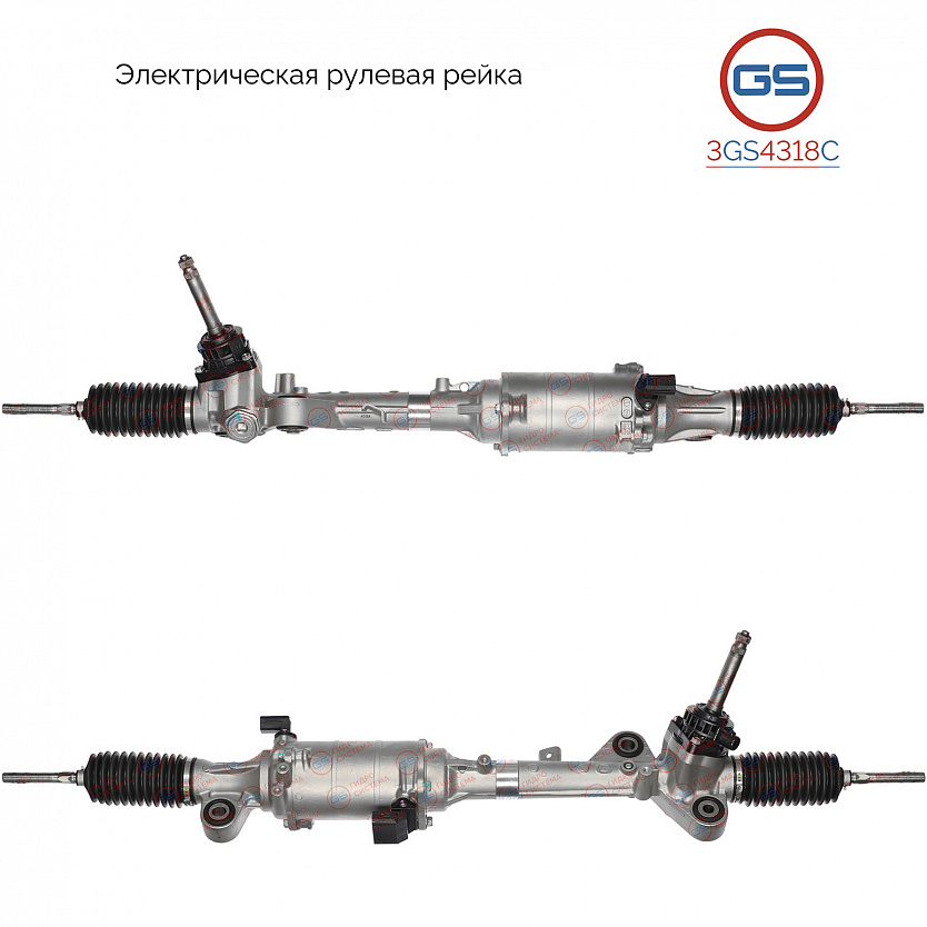 3GS4318C Рулевая рейка Mazda 6 II 2007-