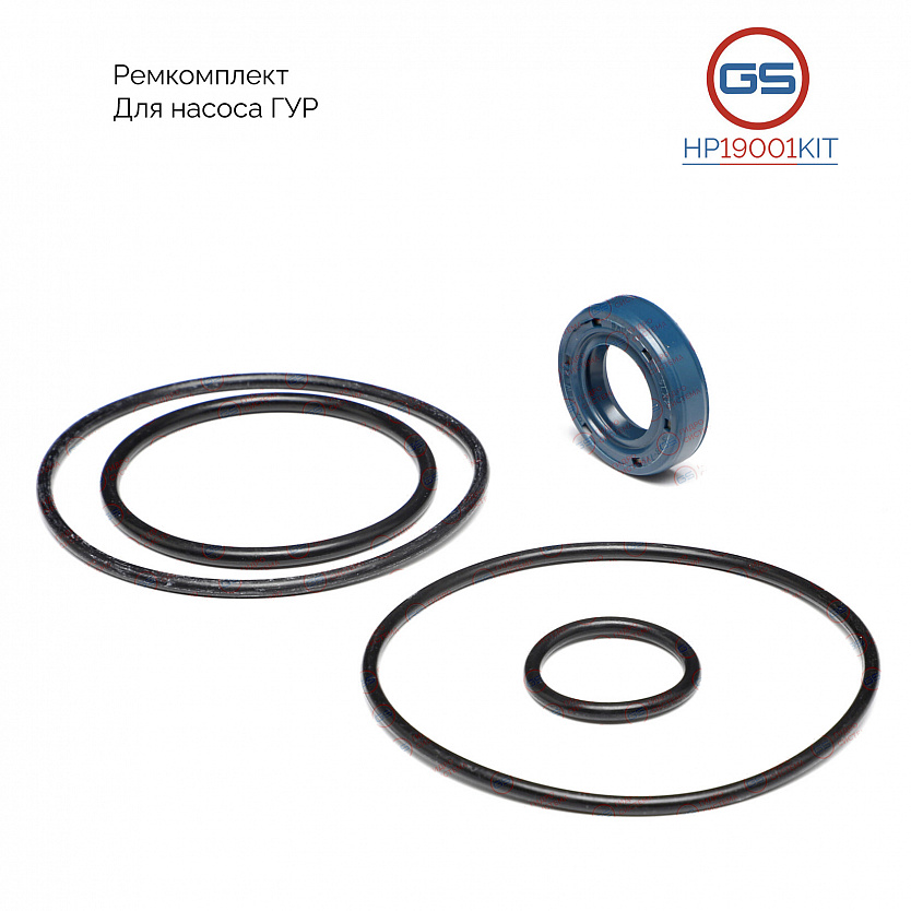 HP19001KIT Ремкомплект насоса ГУР Iveco Daily III 1999-2006,Fiat Ducato 1981-1994