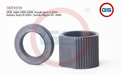 1KIT4939 Ремкомплект рулевой рейки Suzuki Wagon R+ 2000-, Subaru Justy III 2003-, Suzuki Ignis II 20