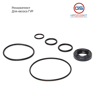 HP02019KIT Ремкомплект насоса ГУР VW Touareg 2003-, AUDI Q7 2007-