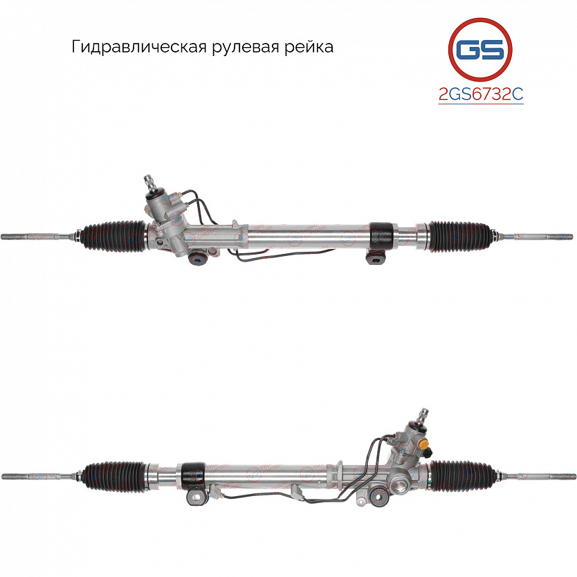 2GS6732C Рулевая рейка Lexus GX 470 2003-2010, Toyota Land Cruiser Prado 120 2003-2010, Toyota 4Runn