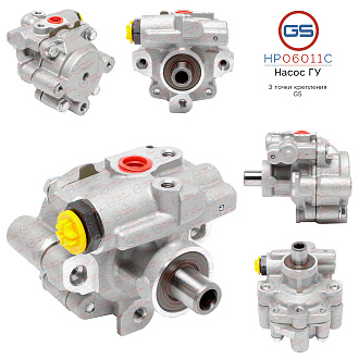 HP06011C Насос ГУР Chrysler Cirrus LX 1994-2000, Chrysler Stratus 1995-, Dodge Stratus 1995-