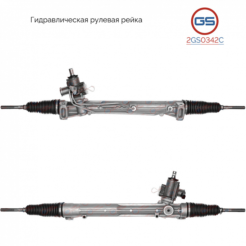 2GS0342C Рулевая рейка AUDI A4 / Avant 2007-, AUDI A5 / S5 2007-, AUDI Allroad 2009-