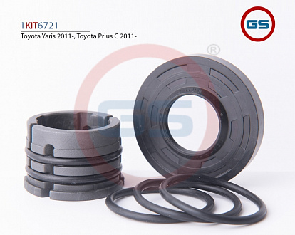 1KIT6721 Ремкомплект рулевой рейки Toyota Prius C 2011-, Toyota Yaris 2011-
