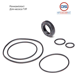 HP03038KIT Ремкомплект насоса ГУР Mercedes M W163 2002-2006, BMW 1 E81 2004-, Mercedes Vito W638 199