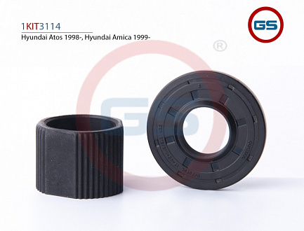 1KIT3114 Ремкомплект рулевой рейки Hyundai Atos 1998-, Hyundai Amica 1999-