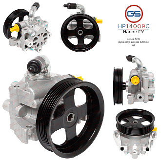 HP14009C Насос ГУР Ford Tourneo Connect / Transit Connect 2002-