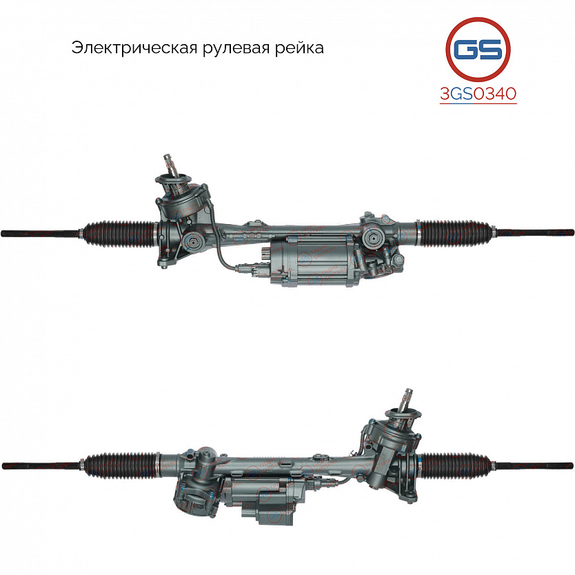 3GS0340 Рулевая рейка VW Jetta 2005-, VW Passat B6 2005-2010, VW Touran 2003-