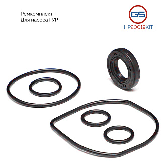 HP20019KIT Ремкомплект насоса ГУР JEEP Patriot 2008-2012, JEEP Compass 2006-, Dodge Caliber 2006-